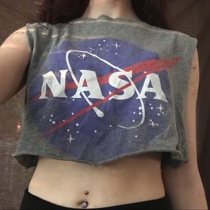 NASA crop top